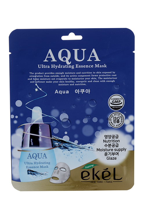 

Маски EKEL д/лица увлаж тканевые с коллагеном ultra hydrating essence mask collagen 25 мл