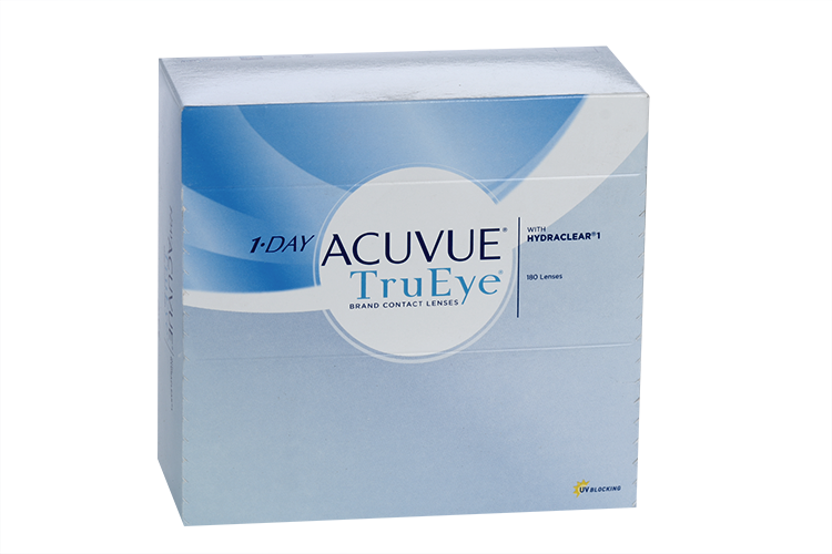 

Контактные линзы 1 DAY ACUVUE TruEye 180 линз R 8.5 D -1.50