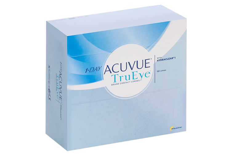 

Контактные линзы 1-Day ACUVUE Trueye 180 линз R 8.5 D -3.00