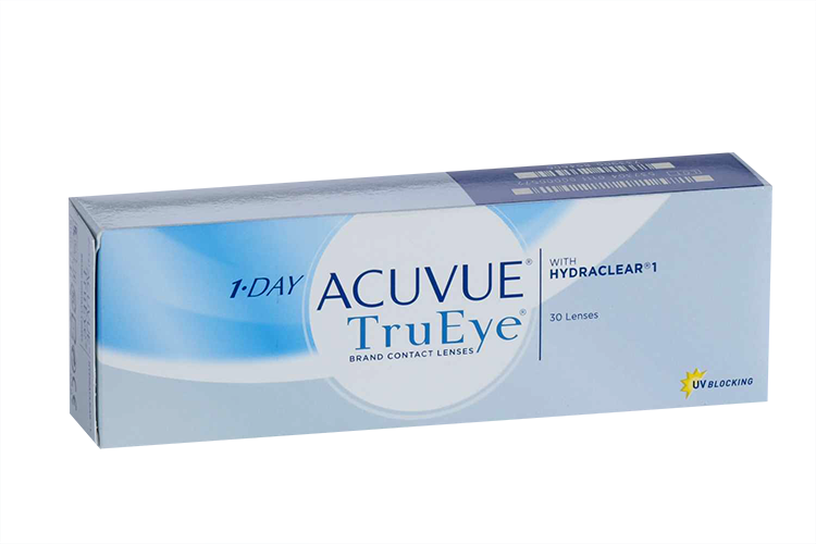 

Контактные линзы 1 DAY ACUVUE TruEye 30 линз R 9.0 D -3.00