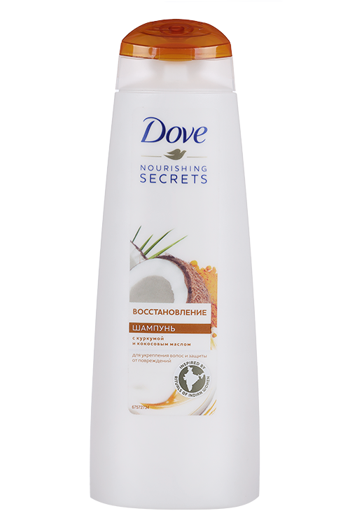 

Шампунь DOVE восстановление с куркумой и кокосовым маслом, 250 мл