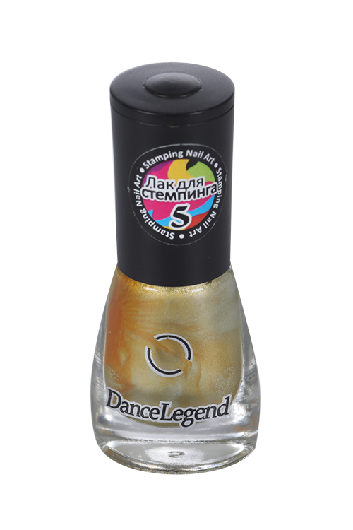 

Лак Dance Legend д/стемпинга 05 gold 6,5 мл