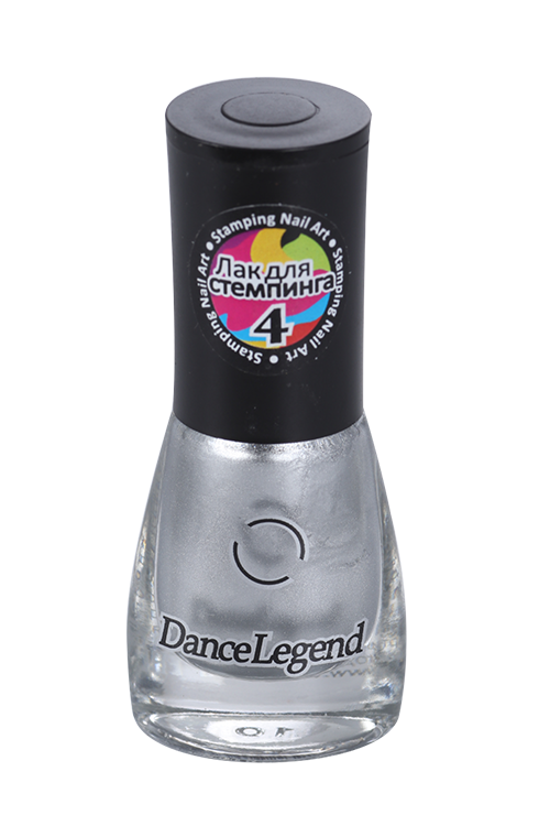

Лак Dance Legend д/стемпинга 04 silver 6,5 мл