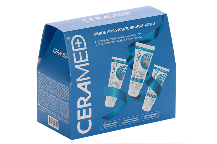 

Набор Ceramed Healthy skin ухаживающий крем д/лица/тела/ног/рук, 250 мл