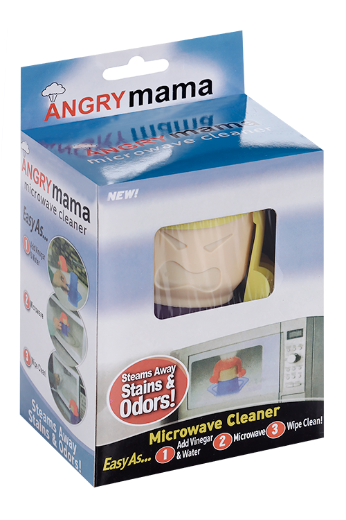 

Устройство для чистки микроволновой печи Angry mama