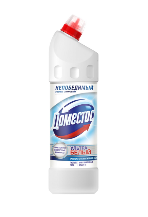 

Гель чистящий д/унитаза Domestos «Ультра белый» 1 л