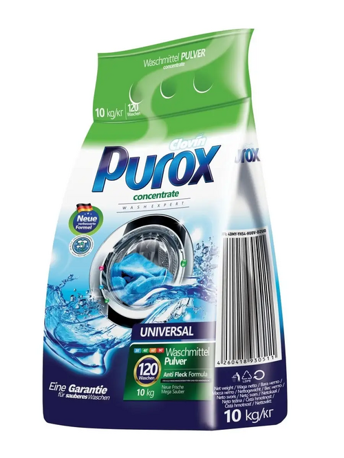 

Стиральный порошок Purox Universal, 10 кг