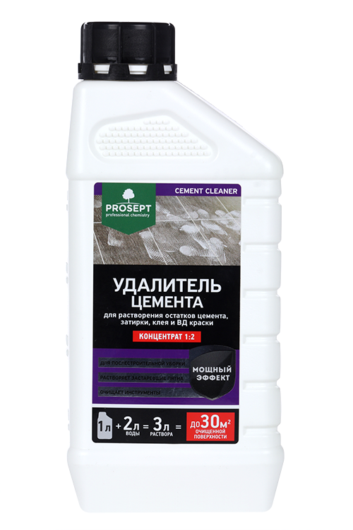 

PROSEPT CEMENT CLEANER - удалитель цемента 1:2 1 л