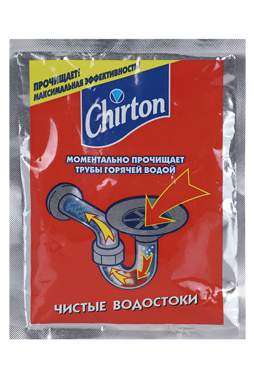 

Средство для прочистки труб горячей водой Chirton 80 г