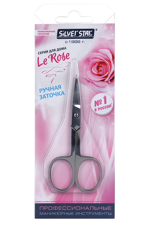 

Ножницы маникюрные Silver Star д/кутикулы ручная заточка НСС 3 Le Rose