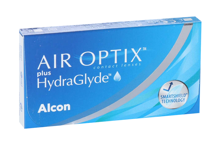Контактные линзы Air Optix plus HydraGlyde (6) -5.50, 6 шт
