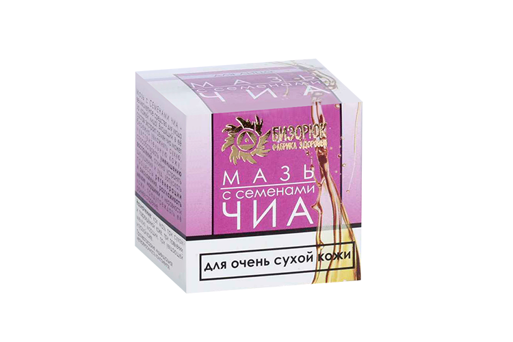 

Мазь Бизорюк д/очень сухой/чувствительной кожи с семенами чиа, 28 мл