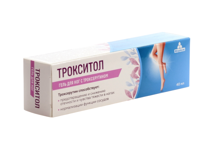 Трокситол, 40 мл, гель