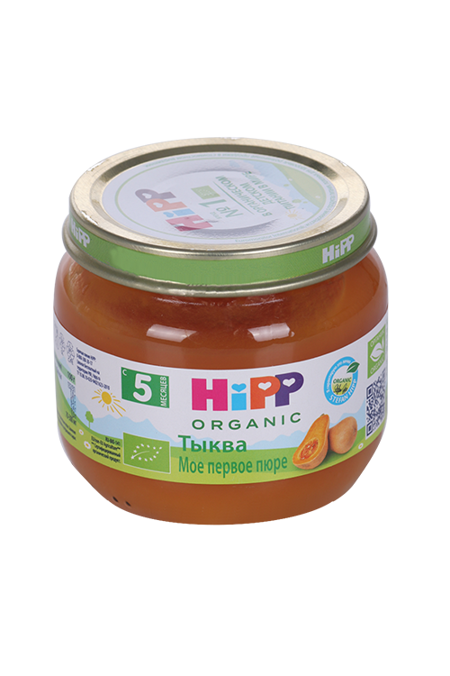 

Пюре Хипп Мое первое пюре тыква (с 5 мес), 80 г