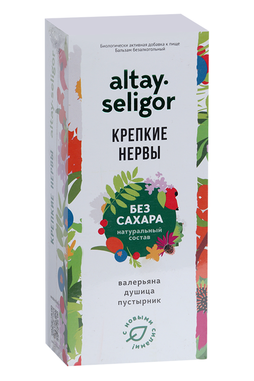 Бальзам Алтай-Селигор Крепкие нервы, 200 мл, БАД