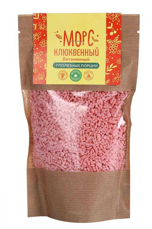 

Морс АлтайПлод Клюквенный витаминизир сухой, 140 г