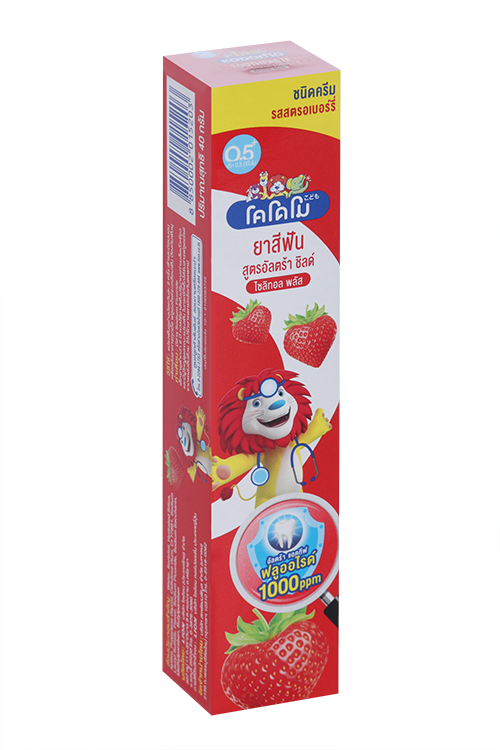 

З/паста LION Kids Thailand Kodomo детская со вкусом клубники с 6 мес, 40 г