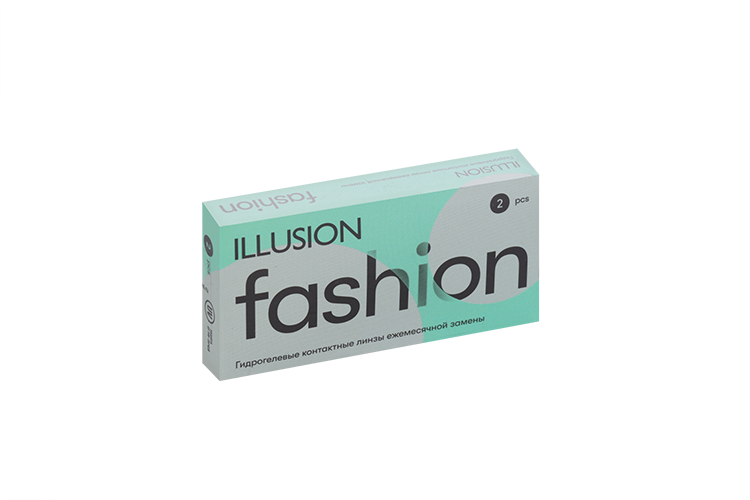 Контактные линзы ILLUSION fashion -5.00/14.2/8.6, 2 шт