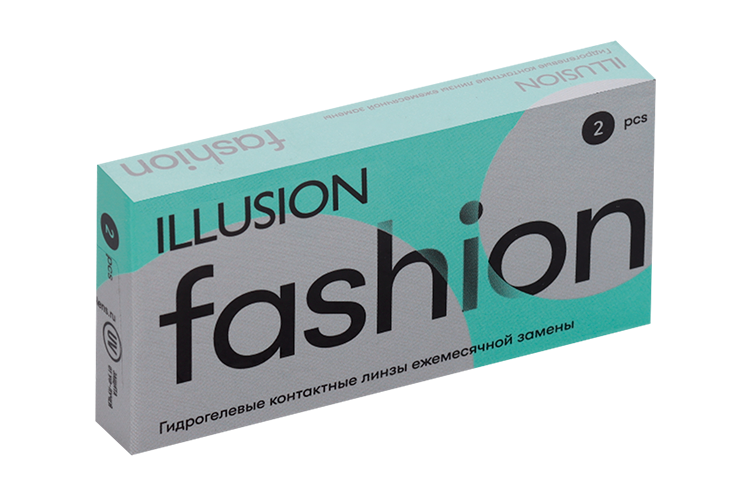 Контактные линзы ILLUSION fashion -4.75/14.2/8.6, 2 шт