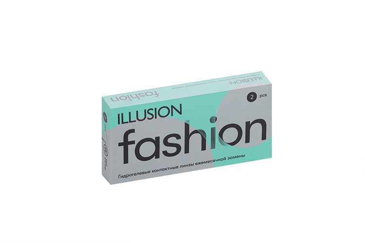 Контактные линзы ILLUSION fashion -4.25/14.2/8.6, 2 шт