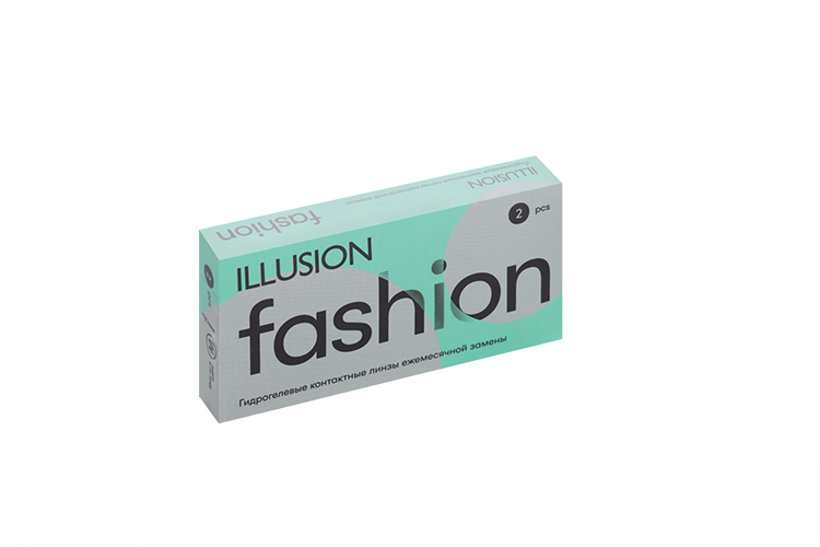 Контактные линзы ILLUSION fashion -2,25/14.2/8.6, 2 шт