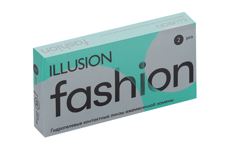 Контактные линзы ILLUSION fashion -2,00/14.2/8.6, 2 шт