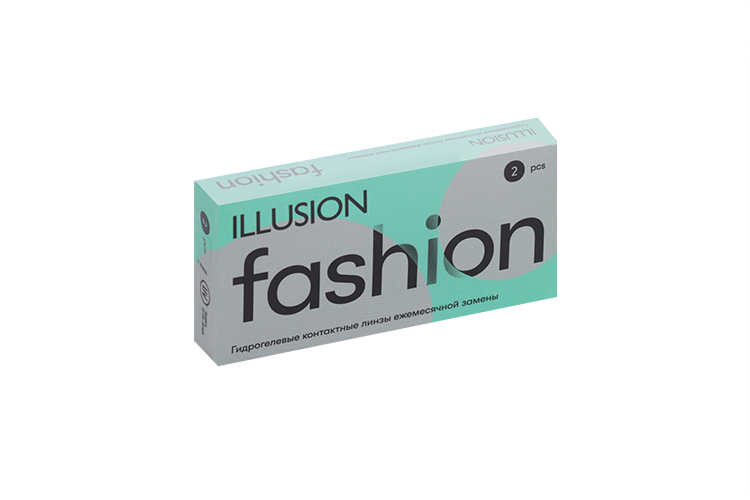 Контактные линзы ILLUSION fashion -10,00/14.2/8.6, 2 шт