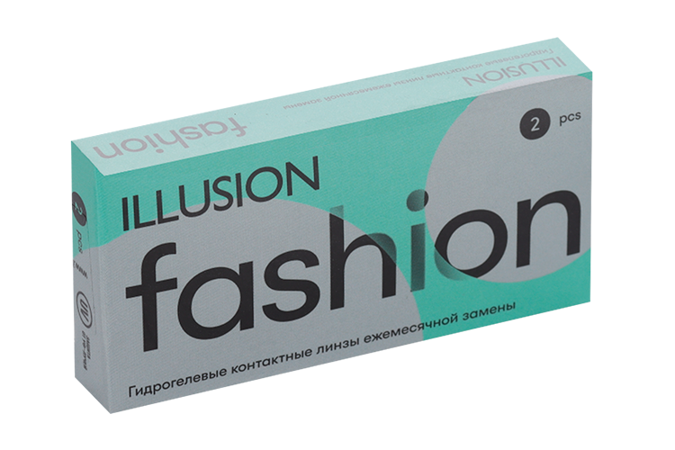 Контактные линзы ILLUSION fashion -1,25/14.2/8.6, 2 шт