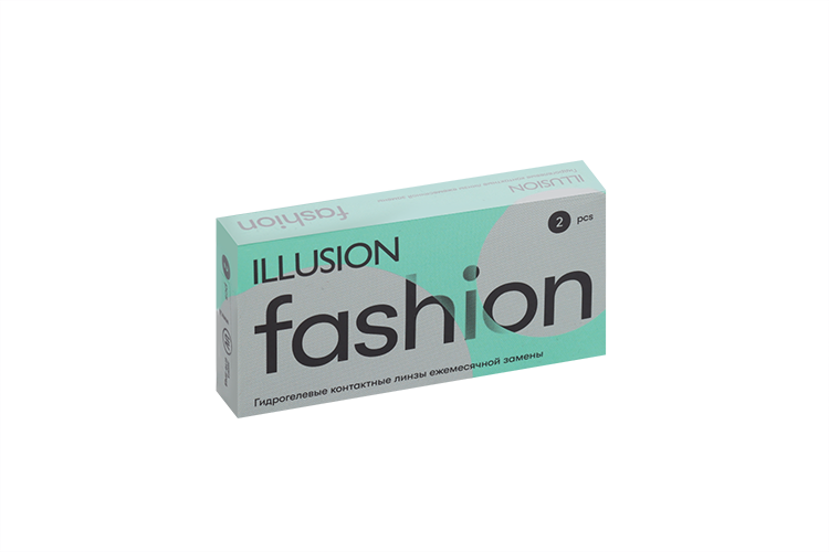 Контактные линзы ILLUSION fashion -1,00/14.2/8.6, 2 шт