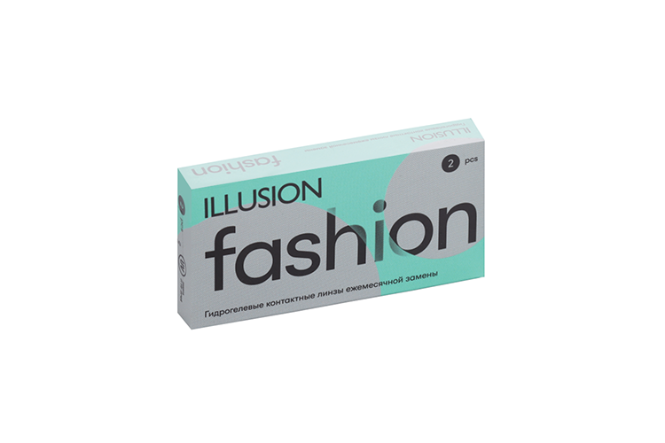 Контактные линзы ILLUSION fashion -0,75/14.2/8.6, 2 шт