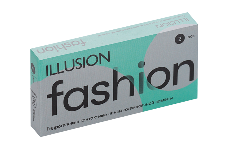 Контактные линзы ILLUSION fashion -0,50/14.2/8.6, 2 шт