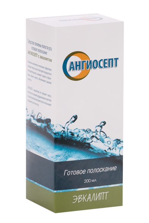Ангиосепт Эвкалипт готовое полоскание, 200 мл