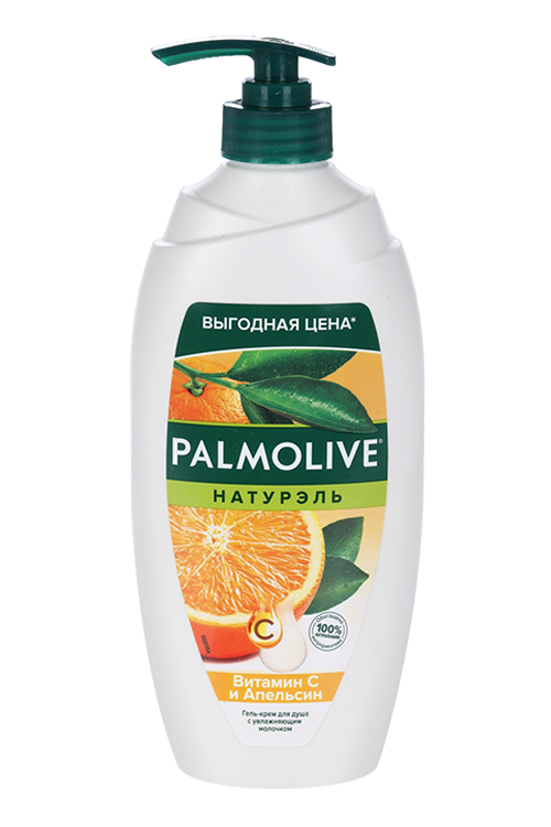 

Гель-крем PALMOLIVE д/душа натурэль витамин С и апельсин, 750 мл