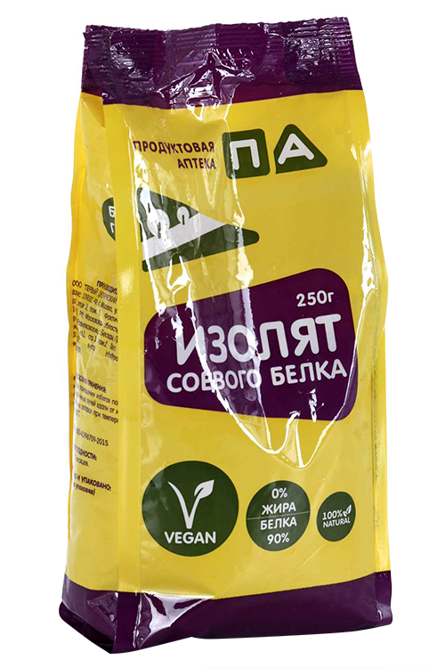 

Изолят соевого белка Продуктовая Аптека, 250 г
