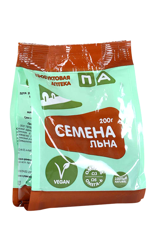 

Семена льна Продуктовая Аптека, 200 г