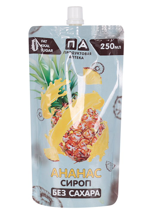 

Сироп Продуктовая Аптека Ананас б/сахара, 250 мл