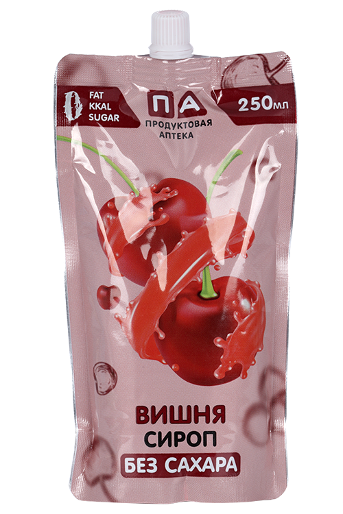 

Сироп Продуктовая Аптека Вишня б/сахара, 250 мл