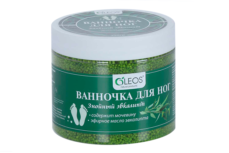 

Ванночка д/ног Знойный эвкалипт, 350 г, Oleos