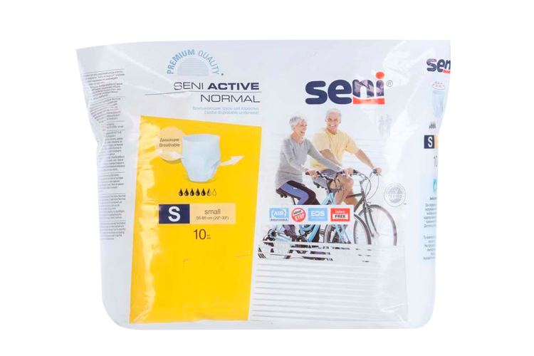 

Впитывающие трусы Seni ACTIVE Normal Small, 10 шт