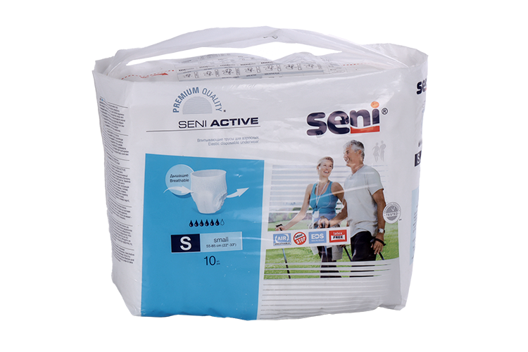 

Впитывающие трусы Seni ACTIVE Small, 10 шт