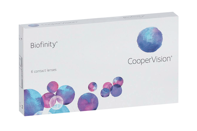 Контактные линзы Cooper Vision Biofinity D -3.75 R 8.6, 6 шт