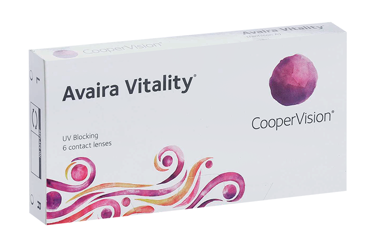 Контактные линзы Cooper Vision Avaira Vitality D -3.5 R 8.4, 6 шт