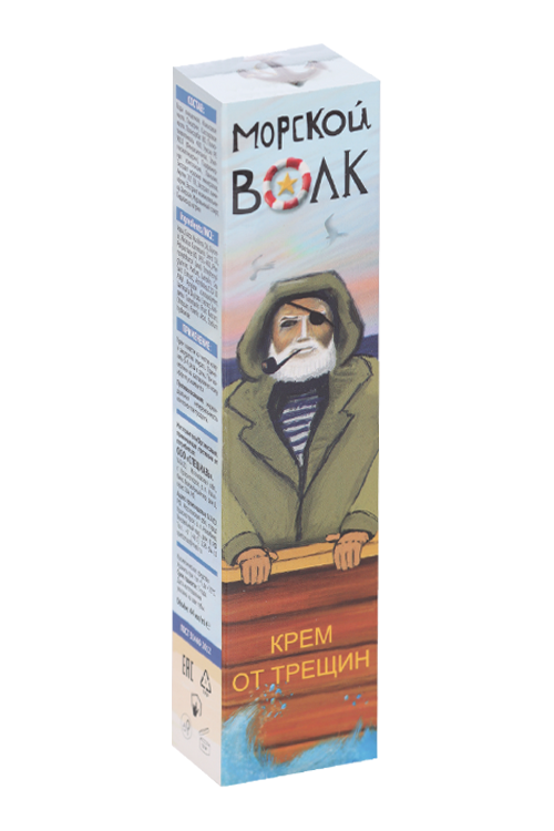 

Крем-бальзам Морской волк от трещин д/ног, 44 мл