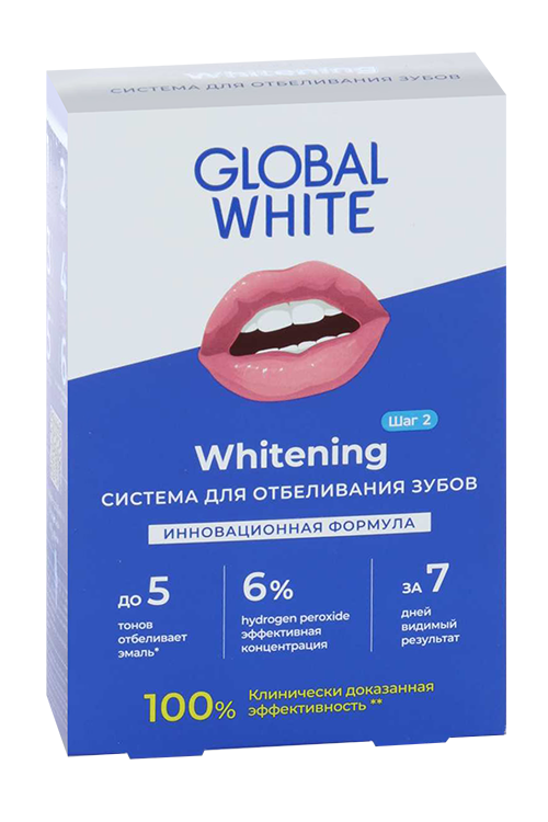 

Система д/отбеливания зубов GLOBAL WHITE