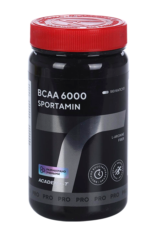 

Аминокислоты Академия-Т SPORTAMIN ВСАА 6000 капс, 180 шт