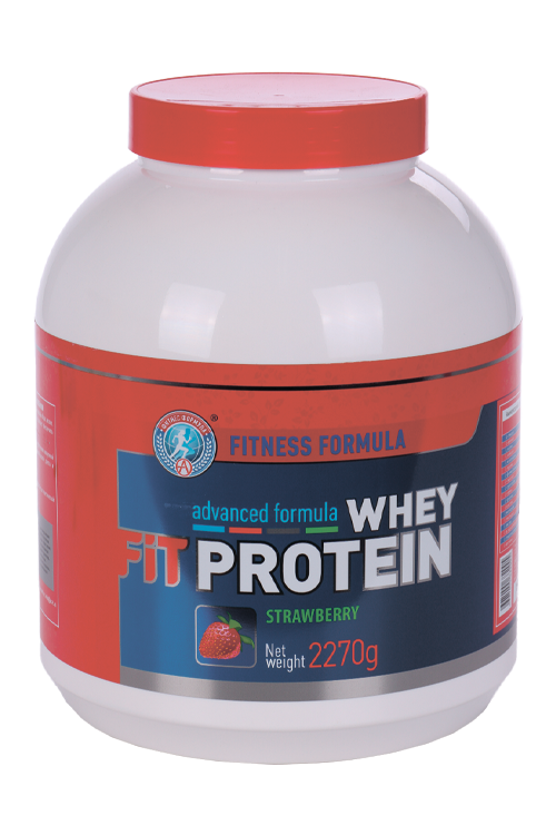 протеин академия т fit protein 750 гр шоколад Протеин Академия-Т FIT WHEY PROTEIN клубника, 2,27 кг