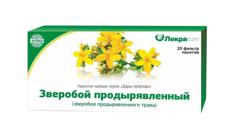 Зверобоя продырявленного трава, 1,5 г, 20 шт, ф/п