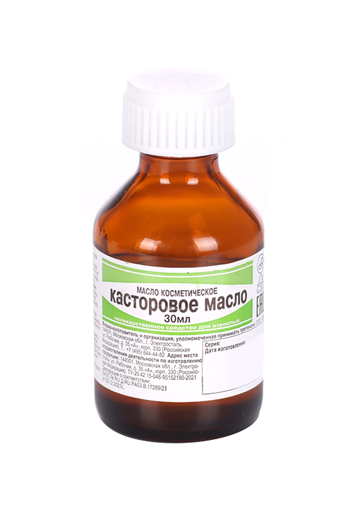 

Касторовое, 30 мл, масло