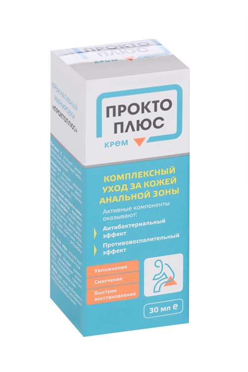 Проктоплюс крем д/интимного ухода, 30 мл