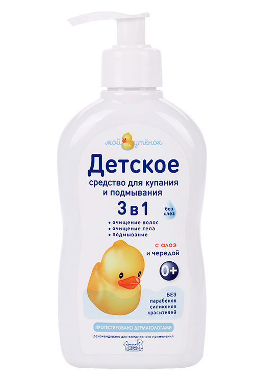 

Средство Наша Мама Мой утенок 3в1 алоэ/череда д/купания, 250 мл